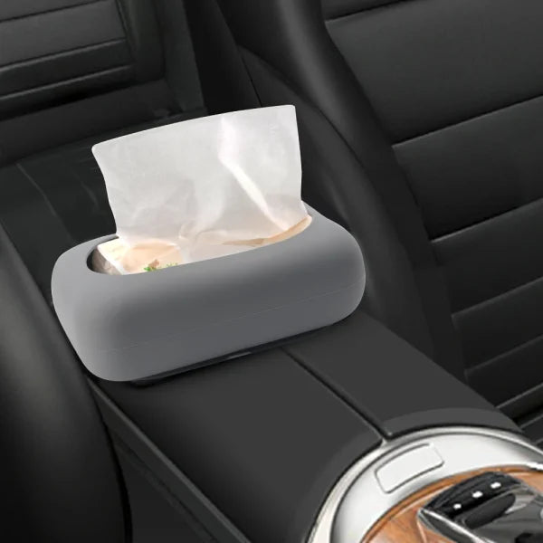 Tissue Box with Suction Cup
