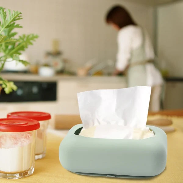 Tissue Box with Suction Cup