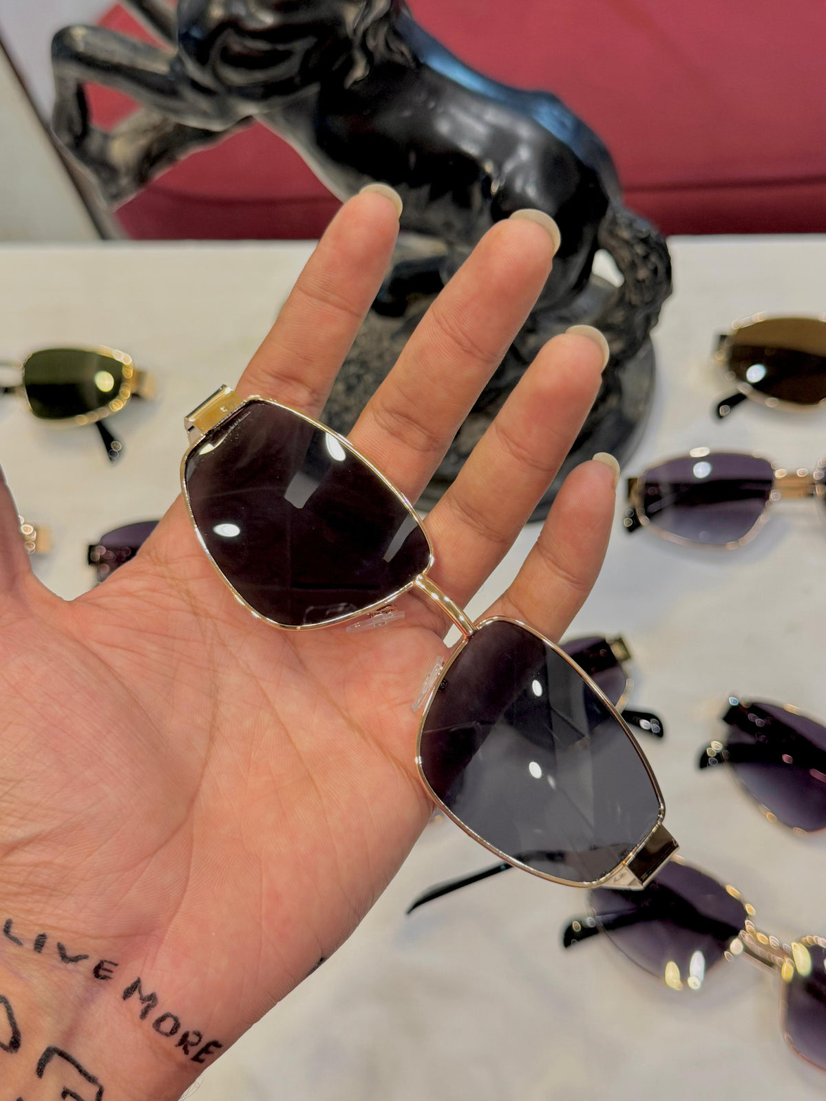 Unisex Celine Oval Glasses