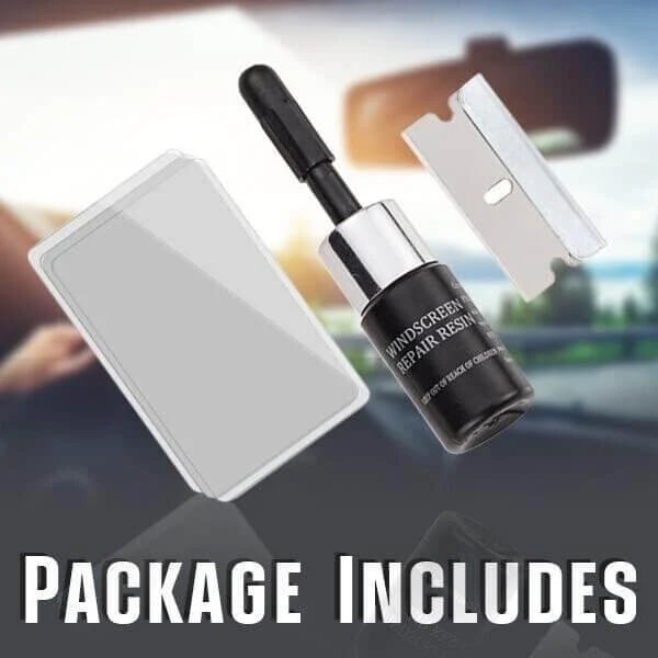 Instant Cracks Gone Glass Repair Kit