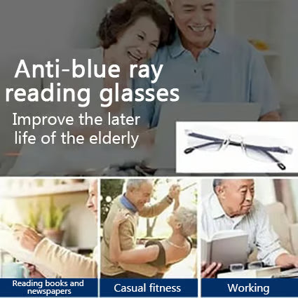 Unisex Color Changing Anti Blue light presbyopia glasses