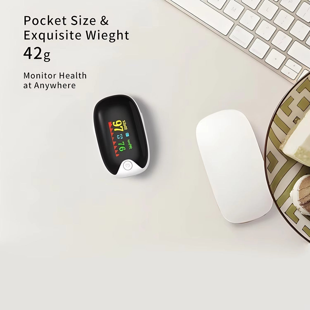 New Medical Portable Finger Pulse Oximeter