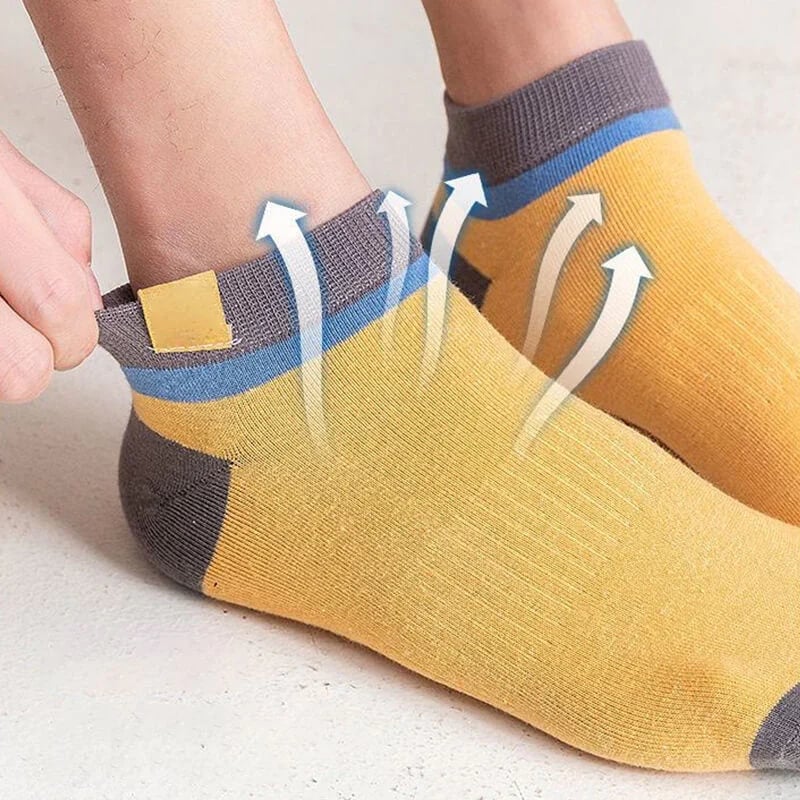 Unisex Cotton Anti Bacterial + Anti Smell Socks