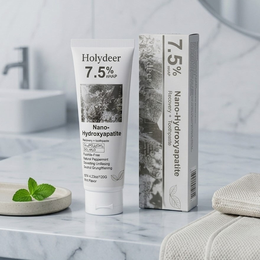 Holydeer Recovery Toothpaste | 7.5% Nano-Hydroxyapatite