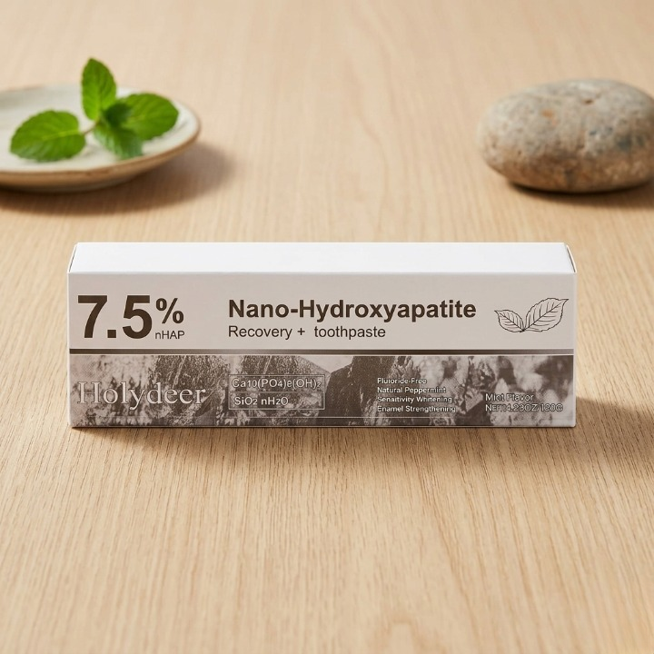 Holydeer Recovery Toothpaste | 7.5% Nano-Hydroxyapatite