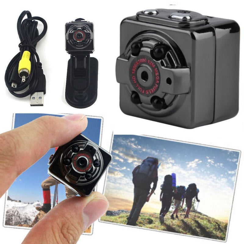 Mini Camera with Infrared Night Vision and 1080P HD Recording