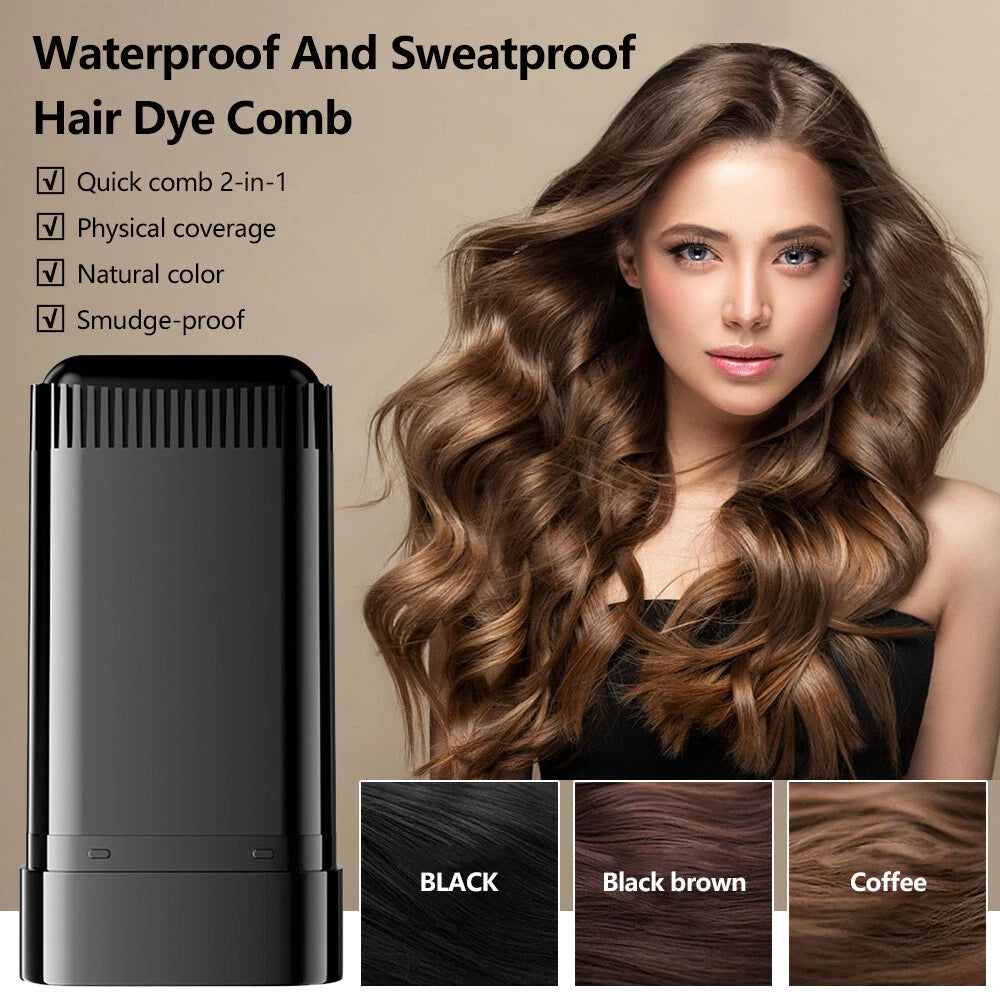 Imported Hair Dye comb strip for grey and white hairs (Black & Brown)