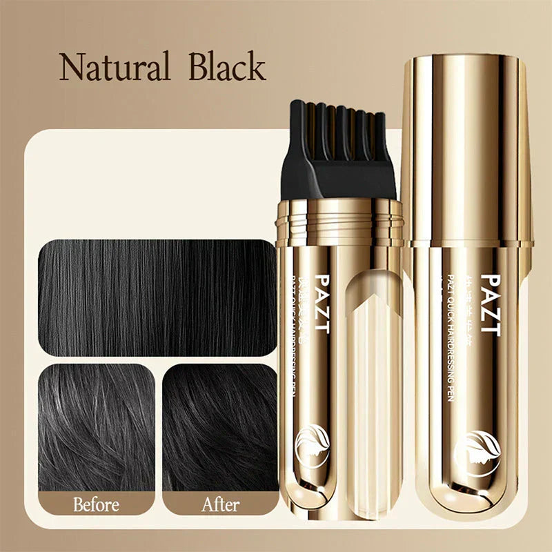 2-in-1 Gray Coverage Hair Dye Comb