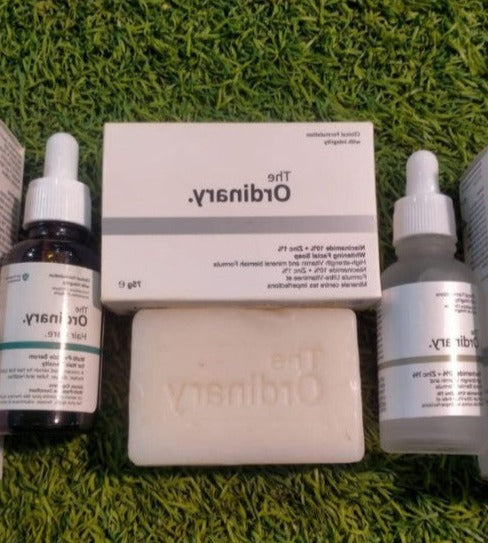 The Ordinary DEAL: Face Serum, Hair Serum, Ordinary Soap