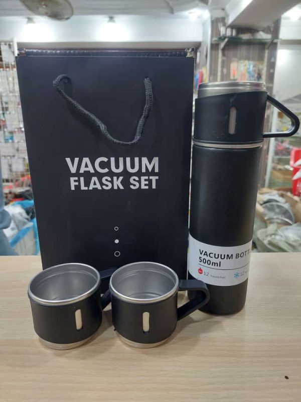 Vacuum Flask set with 2 Cups