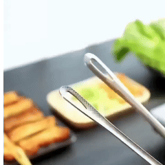 Stainless Steel Grill Tongs ( 5 Years Life )