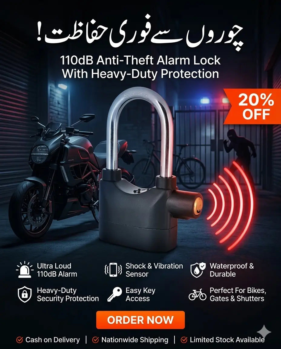 Imported Anti-Theft Security Alarm Lock