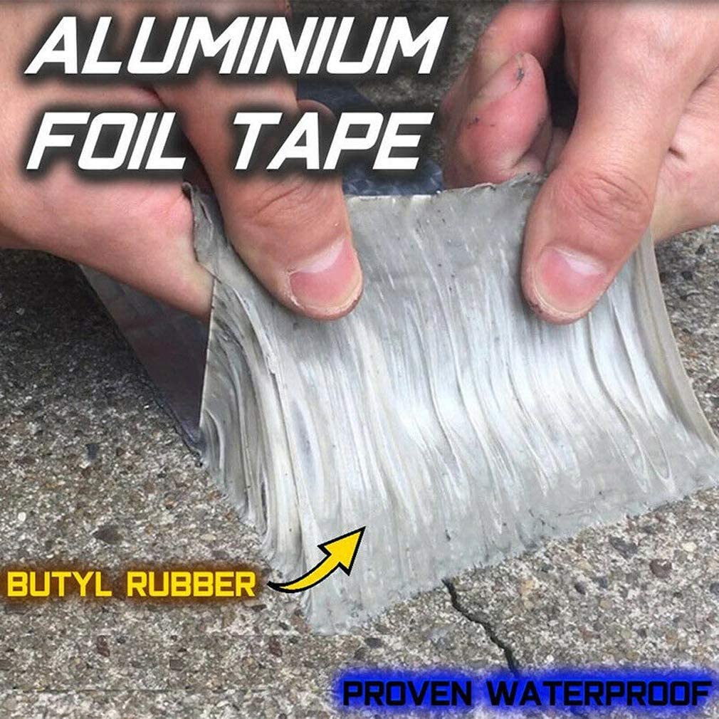 Waterproof Aluminum Foil Tape – پانی کی لیکیج فوراً بند کریں    ( Free Shipping )